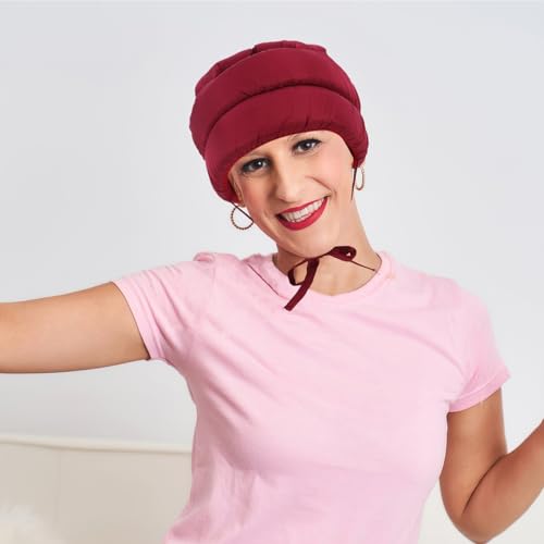 Casco protector para personas mayores anticaídas y gorra de seguridad ajustable 4