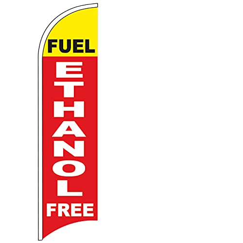 Drapeau plume Fuel Ethanol Free Windless Swooper rb sans mât