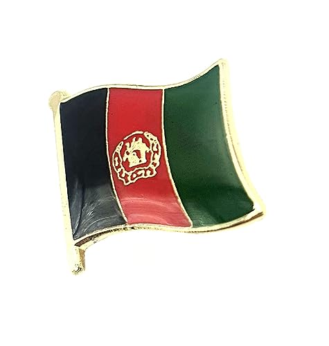 Afghanistan Afghan Metal Enamel Country Flag Pin Badge