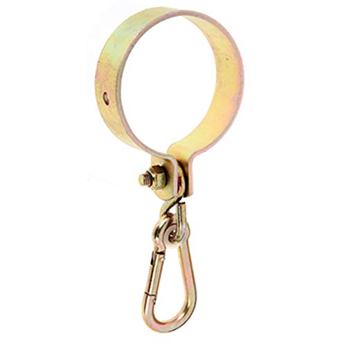 Alberts 207502 Schaukelschelle | für Rundholz | galvanisch verzinkt, dickschichtpassiviert | Schelle-Ø 100 mm