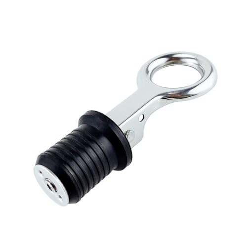 URFEDA Marine Ablassschraube 304 Edelstahl Griff Ablassstopfen für Boote Verschlussstopfen Lenzstopfen Ablassschraube Bilgestopfen Ablassstopfen Schiffszubehör für Drainagelöcher,32mm