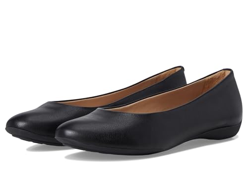 Image of Women's Genuine Leather Comfort Slip on Ballet Flats