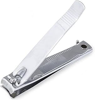 1Pc Heavy Duty Nail Clipper, Stainless Steel Toe Finger Nail Clippers Cutter for Men Women KATX
