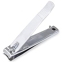SS INSTRUMENTX Robuster Nagelknipser aus Edelstahl für Damen und Herren (Silber, 1 Stück (1er-Packung))