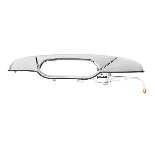 Exterior Chrome Door Handle Rear Right Passenger Side | For 2007-2013 Chevy Silverado Suburban Tahoe Avalanche, Gmc Sierra Yukon, Cadillac Escalade | Replaces# 22738726, 25960522, 15915660, 80547 #TOP5