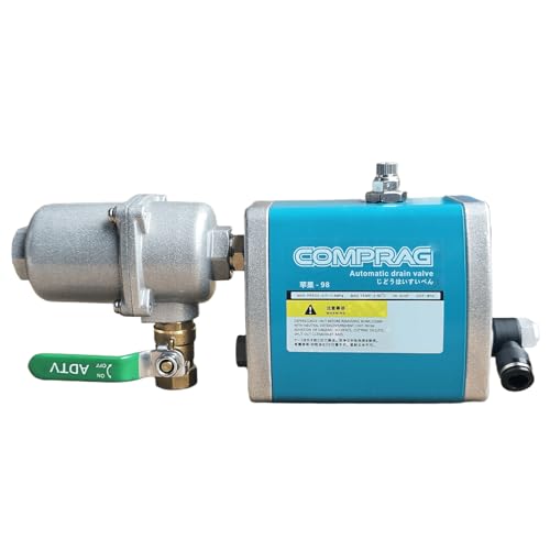 DCYL Mechanical Automatic Drain Valve G1/2 1.6Mpa Automatic Drainer with Pre-Filter Valve for Compressor Air Tank