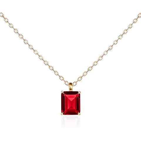 Collier Pendentif Rouge Rubis Namana Cover