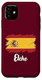 Carcasa para iPhone 11 Elche España, Bandera de España, Elche