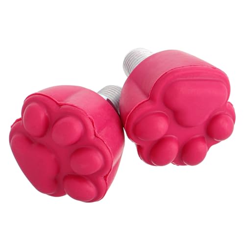 Happyyami Roller Skates Toe Stops Rubber Toe Plugs 2pcs for Quad Skates Easy Installation