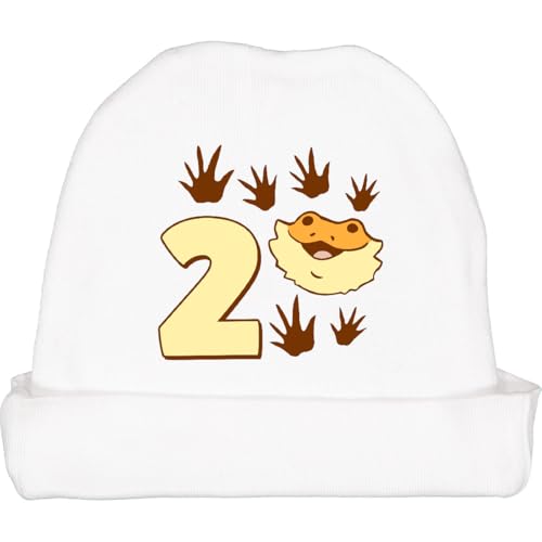 inktastic Second Birthday Bearded Dragon Baby Beanie Hat