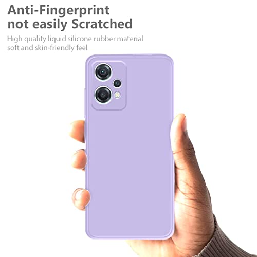 Image of DIZORO Microfiber Cover Compatible Smooth Touch Cushion Liquid Soft Silicone Gel Rubber Phone Cases Non-Slip Full Body Protective Shockproof Back Cover -nord ce