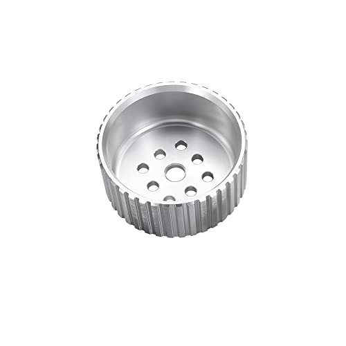 Demotor Performance Compatible For Belt Drive Pulley Kit, Water Pump Pulley + Crankshaft Pulley + Alternator Pulley + Cogged Belt For Sb Chevy Lwp 327 350/390 Belt, Long Water Pumps #TOP6