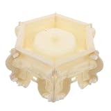 SEWACC Betongussform für Skulpturensockel Witterungsbeständige Kunststoffform für Römische Säulen Wiederverwendbare Zementsäulenform für Gartendekoration