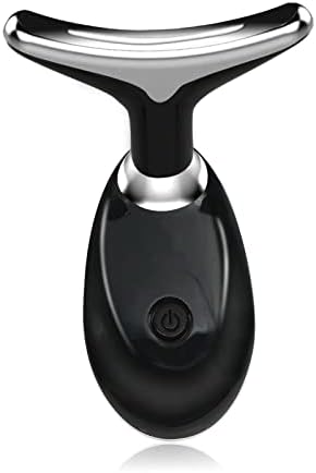 Anti Wrinkles Face Massager Anti-Aging Facial Neck Eye Device for Women and Man (Black)