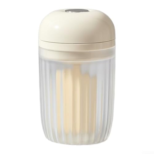 Volakebeing Distributeur électrique de mousse nettoyante pour le visage avec production efficace de mousse riche, matériau PP, outil de soins de la peau portable de 13 x 7,6 cm pour le nettoyage en