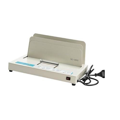 Máquina de encuadernación, Máquina de encuadernación térmica con pegamento termofusible, encuadernadora eléctrica for sobres, informes, facturas, documentos de contratos de oficina