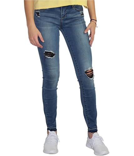 Articles of Society Womens Sarah Skinny Fit Jeans, Blue, 28