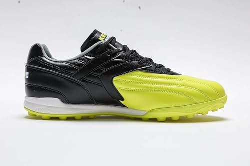 Image of KELME Men's Turf Soccer Cleats - Football Boots Outdoor /Indoor Unisex Adult Sizes - Pro Calfskin Leather Soccer Shoes - TF