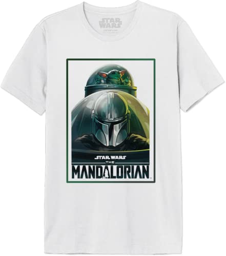 Star Wars Meswmants194 Camiseta, Blanco, XXL para Hombre