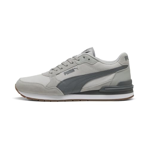 PUMA Erwachsene ST Runner v4 Suede Sneakers 37, Cool Light Gray Slate Sky Echo White Gum – Ansicht 3