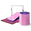 Gradient Pink Mat+Purple / Pink Octagon and Cheese Mat