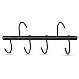 HDYEGY Tack Rack with Swivel Hooks,6 Hook Portable Bridle Hooks Tack Hangers for Horse Tack Holder Stall Barn...