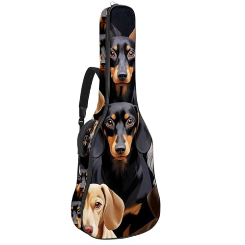 Sac de transport pour guitare acoustique idéal pour cours et trajets