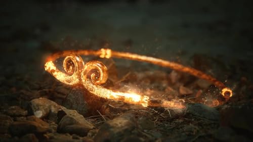 Image of AYWVRBST Wukong Tightening Curse Ring, Metal Ring, Theme Game Copy Ring, Festival Gift, Game Enthusiast Ring, Wukong Theme Ring (Golden)