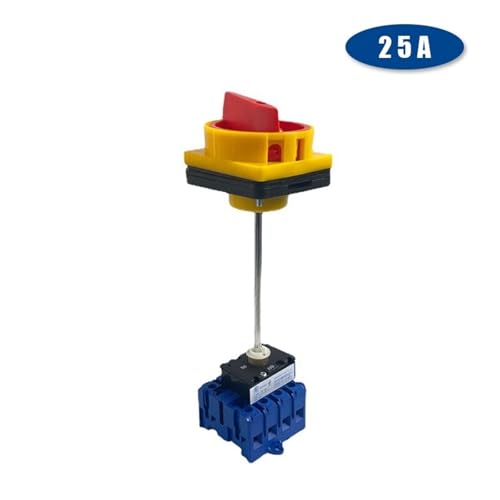 Interruptor de aislamiento YMD11-25B con bloqueo de seguridad de 4 polos y 32A 4