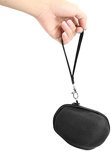 M.G.R.J® Portable Carrying Protector Case Cover for Razer Basilisk X Hyperspeed Wireless Gaming Mouse (Black)