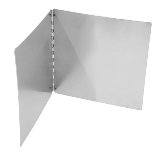 STOBAZA Fry Wall Splatter Guard Cooking Oil Shield for Kitchen Stovetop Easy to Store Reusable Grease Screen for Safe Cooking and Clean Kitchen