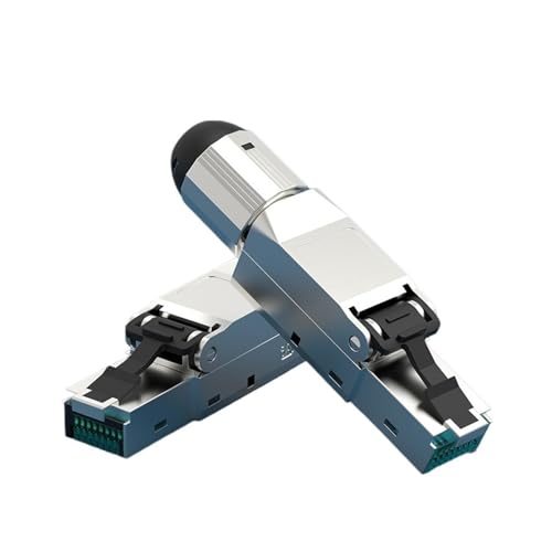 Fiche RJ45 Cat7 blindée à installation rapide sans outil