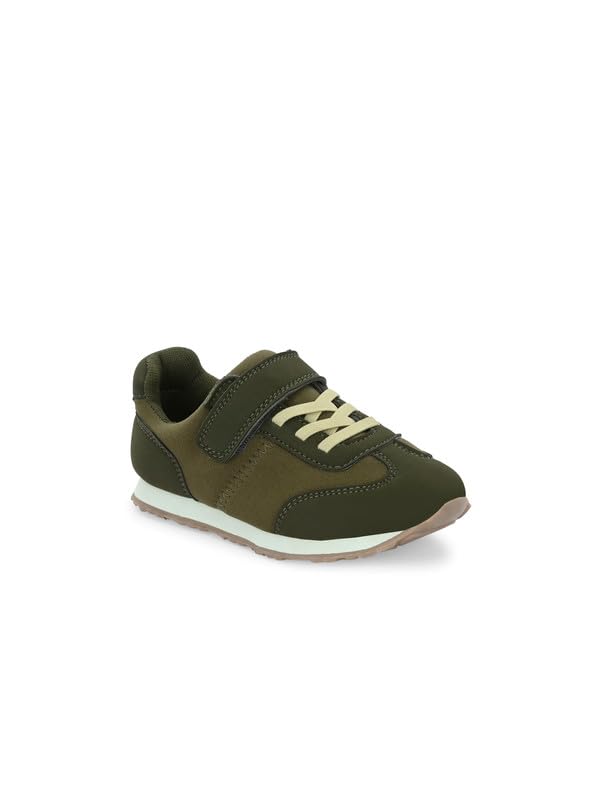 Image of Tuskey Velcro Jogger Shoes for Kids Anti Skid Velcro Closure Sports Shoes for Boys and Girls