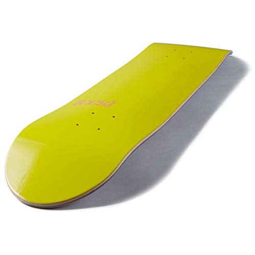 Image of CCS Logo Blank Skateboard Deck Yellow 8.25 inch