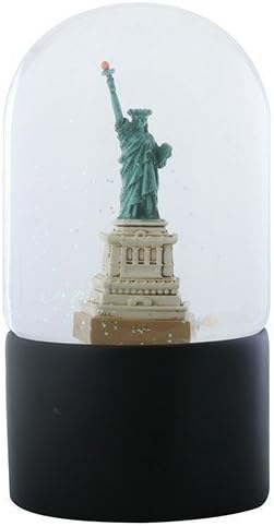 Summit International Statue Of Liberty Light Up Snow Globe-100mm