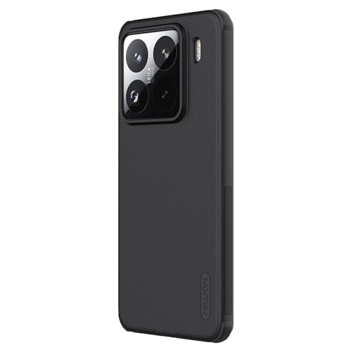 Image of Nillkin Case for Xiaomi Mi 15 (6.36 inch Inch) Super Frosted Shield Pro Magnetic Hard Back Soft Border (PC + TPU) Cover Raised Bezel Camera Protect Black Color