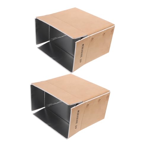 FUNOMOCYA 2Stk. Isolierte Versandbox Wellpappe
