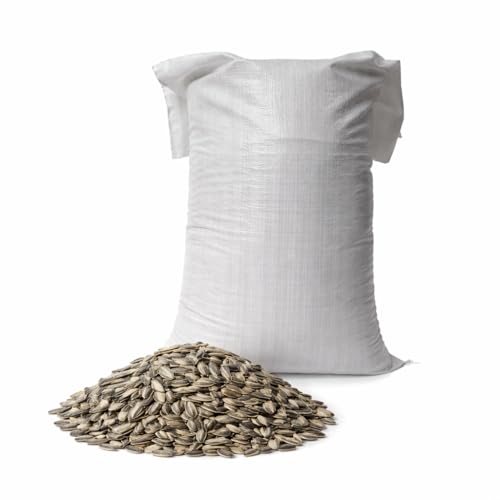 Old Potters Wildlife Striped Sunflower Seed for Wildlife Bird Feeding Non-GMO and USA Small Farm Grown 25 Pounds
