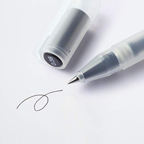 Set de 9 Bolígrafos de Gel MUJI 0.38mm miniatura 2