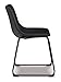 Signature Design by Ashley Centiar Mid Century Dining Room Bucket Chair, 2 Count, Black