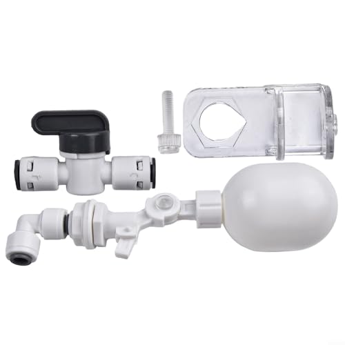 Efficiente valvola a sfera galleggiante per acquari di alimentazione automatica con profondità regolabile in acrilico per una facile installazione