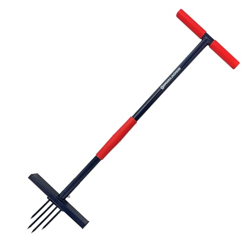 Spear & Jackson 4853UW Ragwort Ultra Weeder - Durable All-Metal Design Pump-Action Mechanism Non-Slip Grip Ideal for Removing Invasive Weeds & Ragwort from Pastures & Fields
