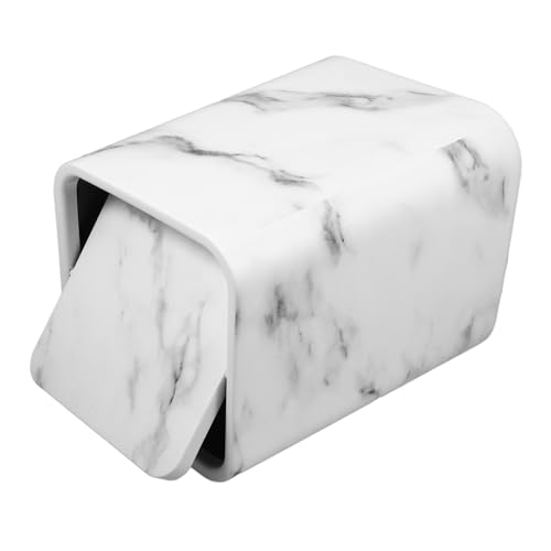 Papelera de mármol elegante Zerodeko con tapa plástica de alta calidad