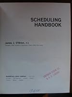 Scheduling Handbook 0070476012 Book Cover