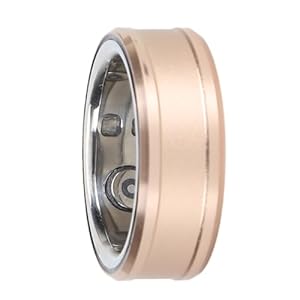 Fitness Tracker Ring, Waterproof Activity Tracker with Heart Rate, Pedometer, Sleep Tracking, Monitor & Step Calorie Counter, Smart Ring Health Tracker for Women Men