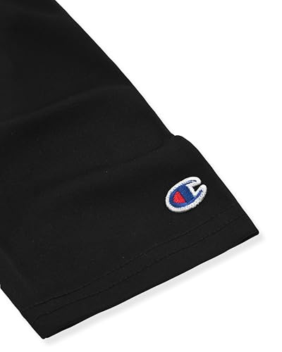 Champion Boys Long Sleeve Hooded Tee Shirt Lightweight Tech Fabric Athletic T-Shirt for Kids3