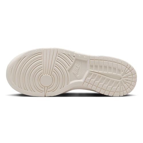 Nike Dunk Low Big Kids' Shoes (FB9109-109, White/Phantom/Light Silver) Size 6.54