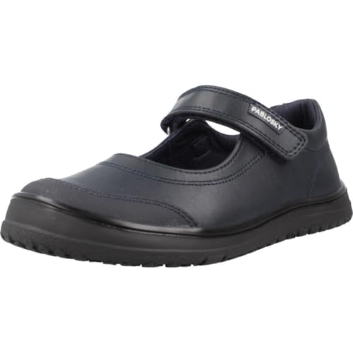 Chaussure de Robe Pablosky Fille 355425 uniforme scolaire fille cuir noir