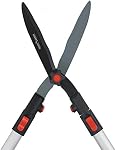 FLORA GUARD 26-34 Inch Professional Extendable Hedge Shears with 9" Blade,Ideal Gardening Tool for Cutting Thick Hedges and Tough Branches