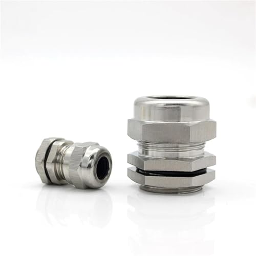 Prensaestopas de acero inoxidable SS316 M28 impermeable para cables de 13-18mm 6